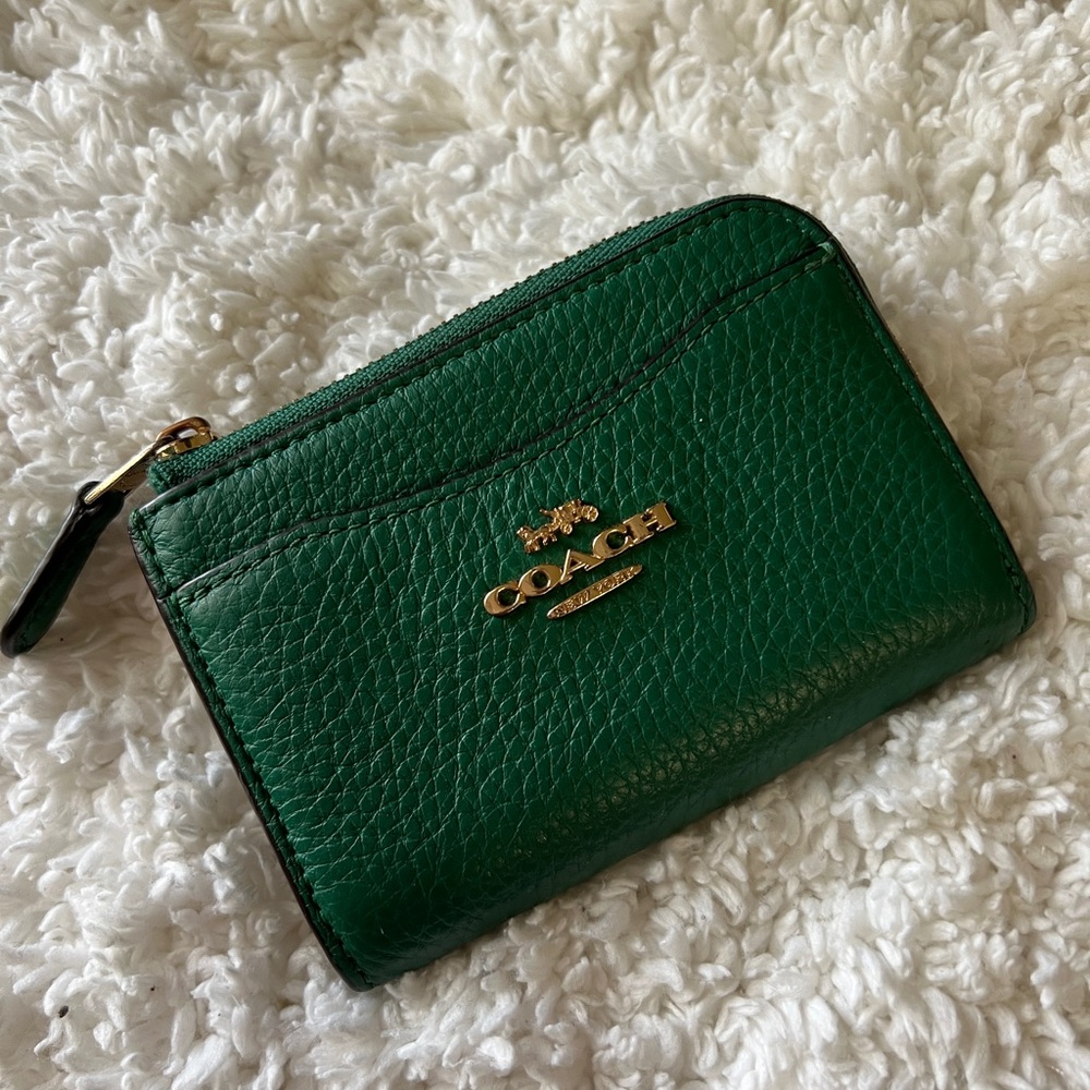 Coach Leather Card Wallet